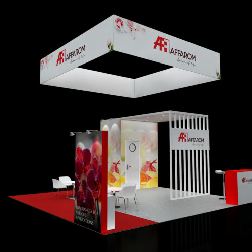 20X20 Modular trade show booth rental