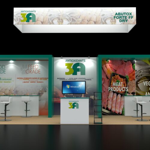 10x30 trade show booth rental