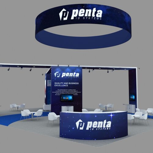 40X50 Trade show booth display