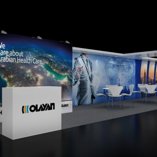 10X40 Trade show booth Display rental