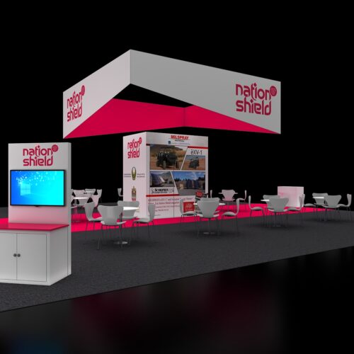 50X50 Trade show booth display exhibits