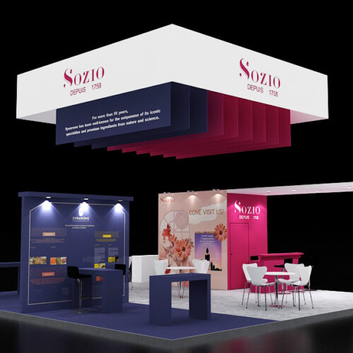 30X30 Trade show booth display