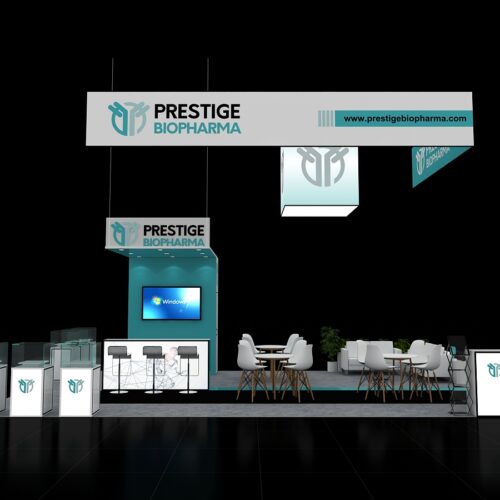 20X30 Trade show booth rental