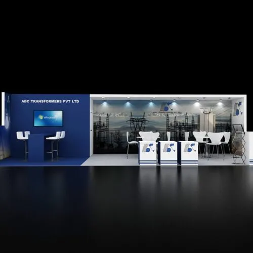 10X30 Display rental booth