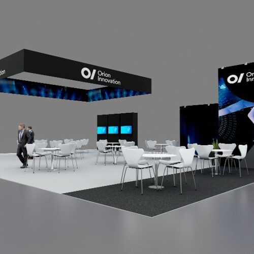 40X50 trade show booth rental