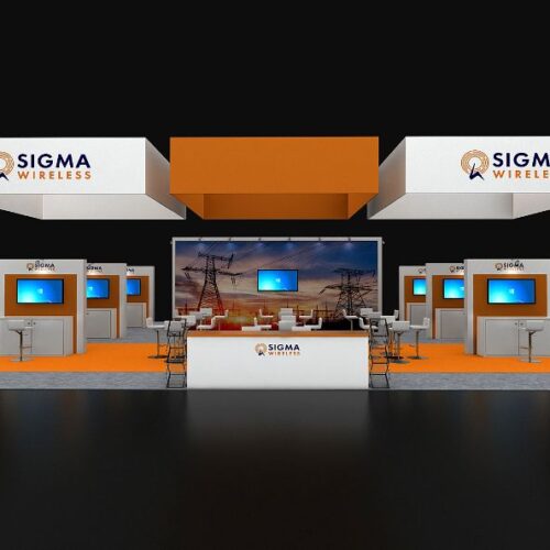 40X50 trade show booth rental