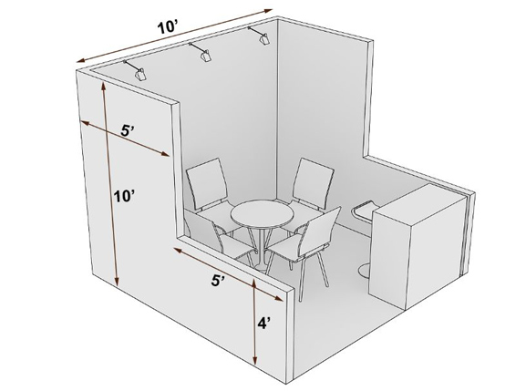 Linear Booths