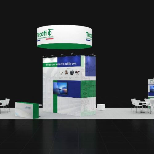 20X50 Trade show booth display