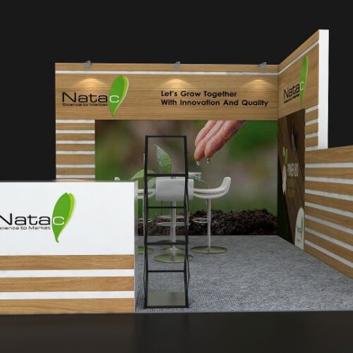 10X10 Trade show booth rental
