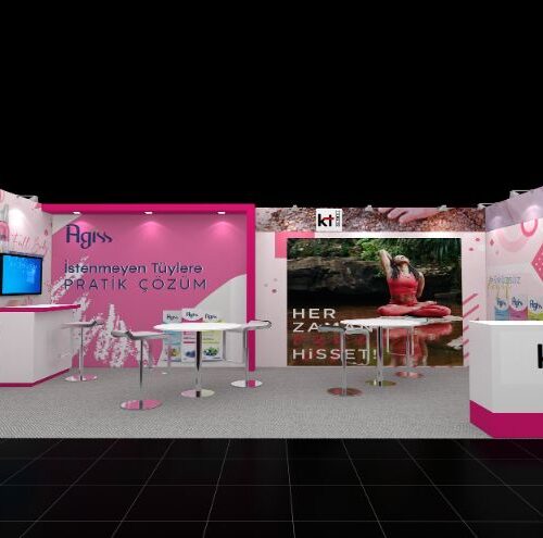 10X20 Trade show booth rental display