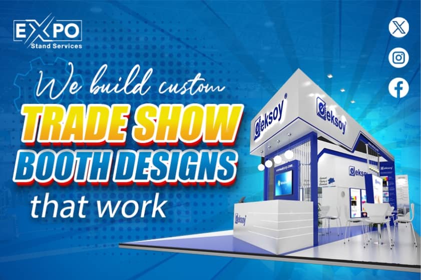 We build custom trade show booth designs that work