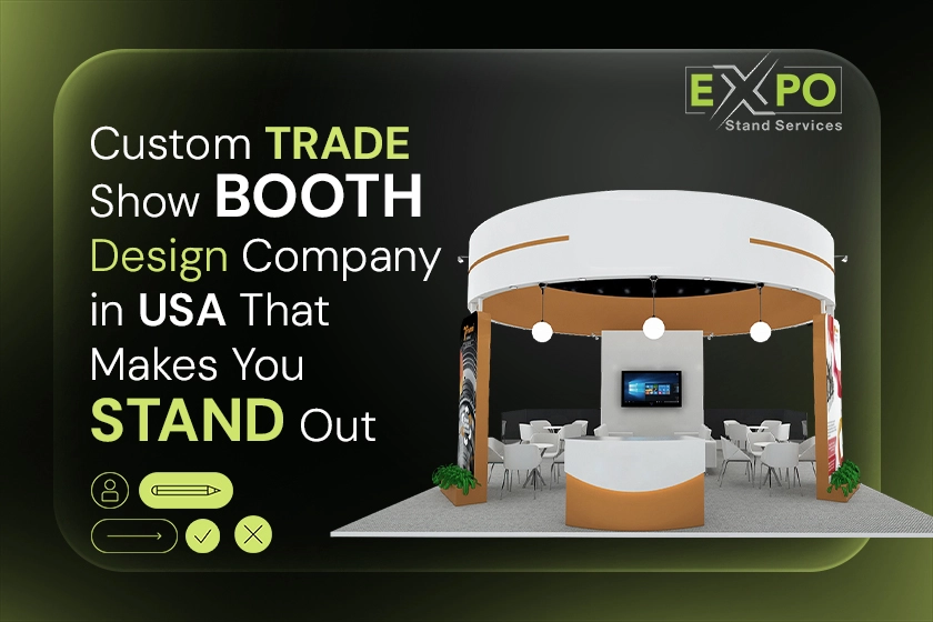 Custom trade show booth design company